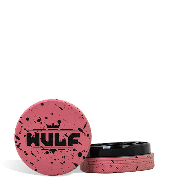 Wulf Grinder | 65mm | 2pc | Pink Black Spatter