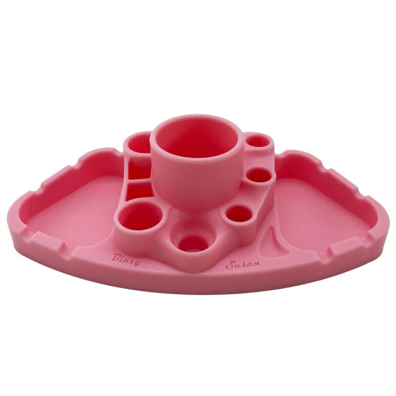 Blazy Susan Silicone Deluxe Dab Station | Pink