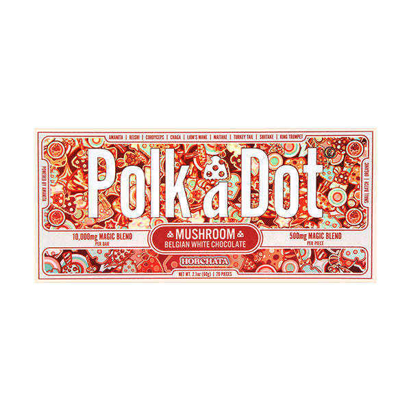 Polk A Dot Chocolate Bar 10ct Horchata Packaging