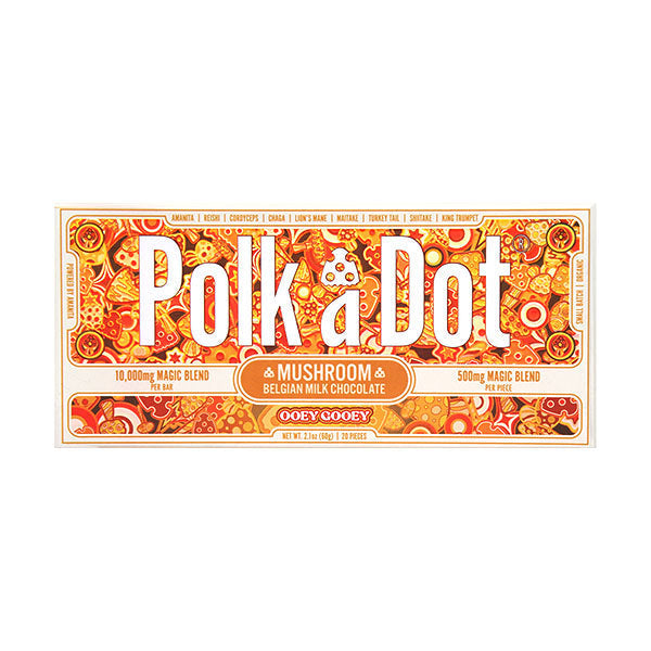 Polk A Dot Chocolate Bar 10ct Ooey Gooey Packaging