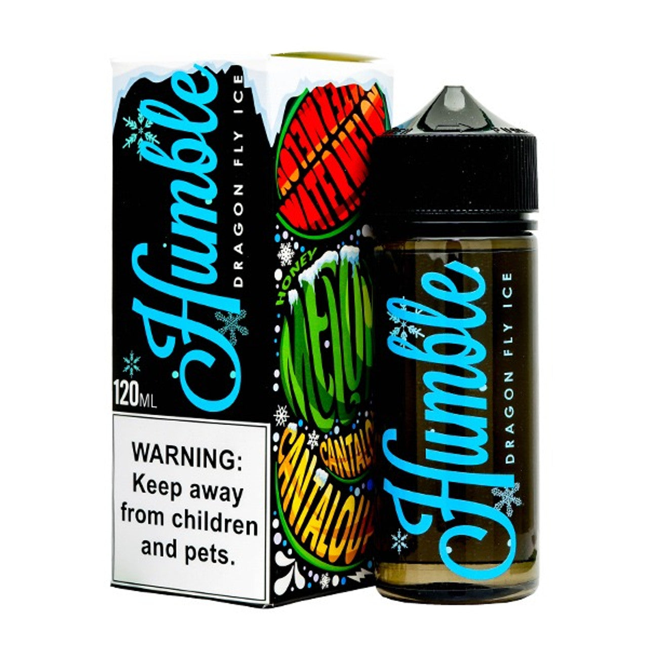Humble TFN Series E-Liquid 120mL (Freebase) Dragon Fly Ice with packaging