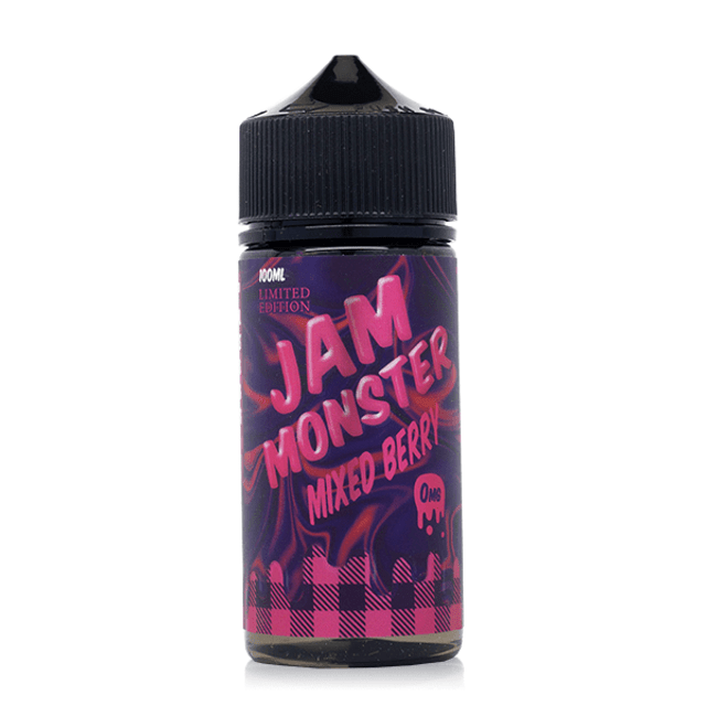 Jam Monster Series E-Liquid 100mL (Freebase) • Original, Ice, Lemonade, Etc.