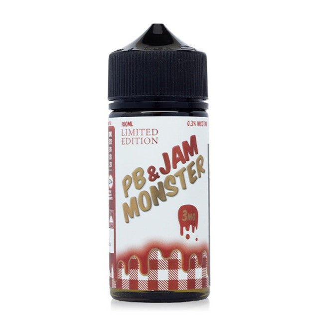 Jam Monster Series E-Liquid 100mL (Freebase) • Original, Ice, Lemonade, Etc.