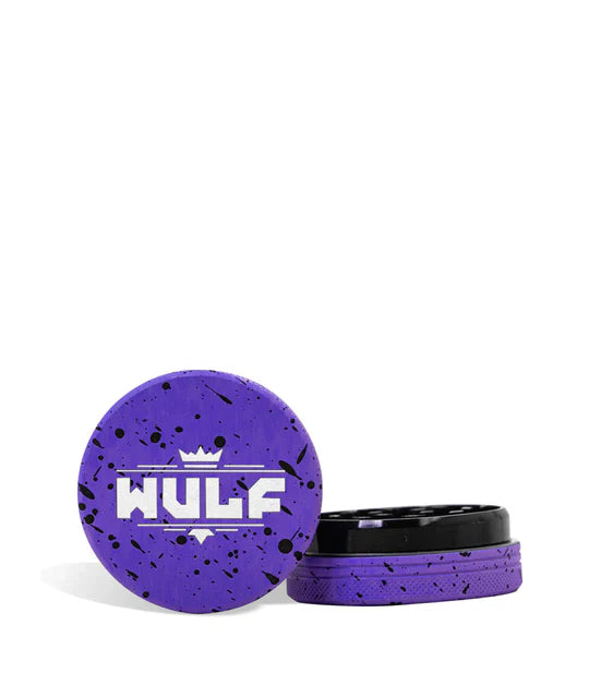 Wulf Grinder | 50mm | 2pc | Purple Black Spatter