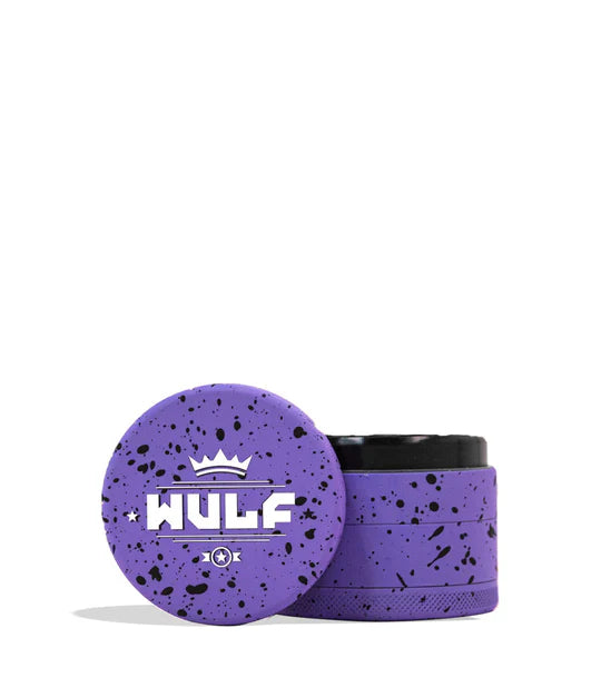 Wulf Grinder | 50mm | 4pc | Purple Black Spatter