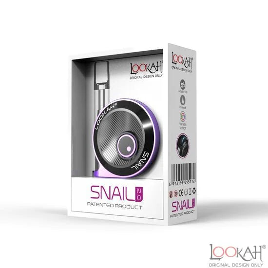 Lookah Snail 2.0 510 Thread Battery | Purple with Packaging