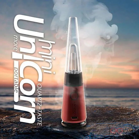 Lookah Unicorn Mini Dab Rig (950mAh) | Red