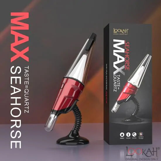 Lookah Seahorse Max Dab Pen | Red