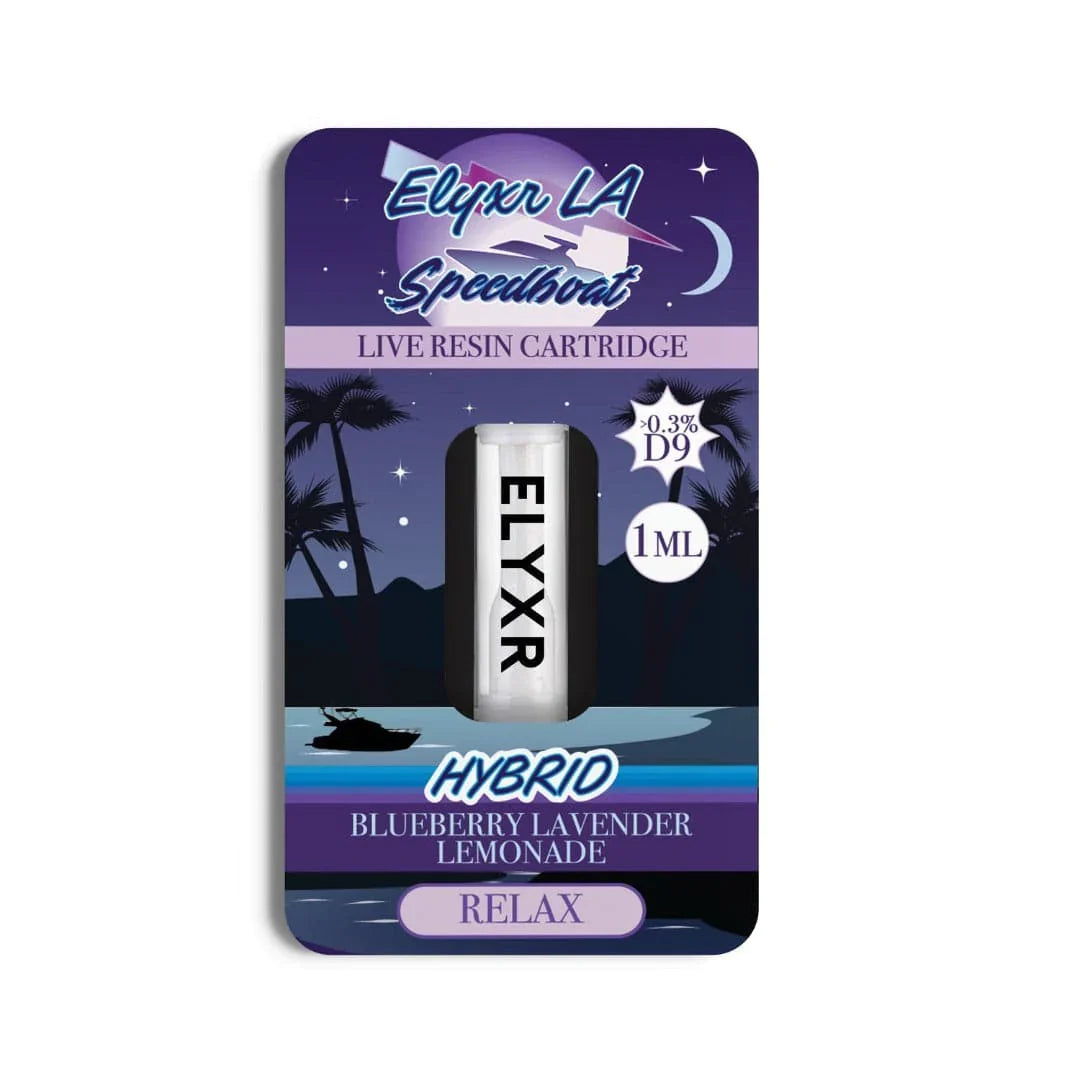 Elyxr La x Speedboat Live Resin | 1g | 1mL | Relax with Packaging