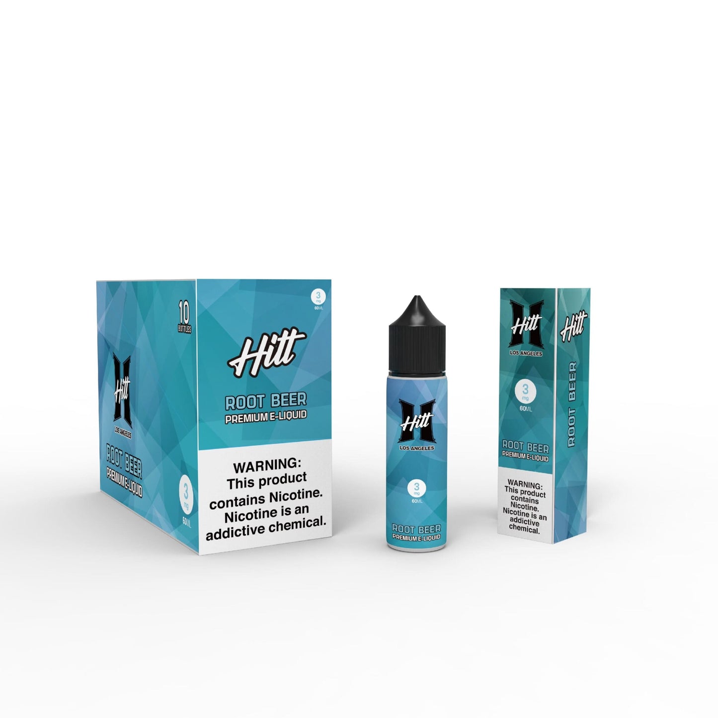 Hitt Los Angeles 60mL (Freebase) | Rootbeer with Packaging