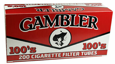 Gambler 100's Tubes 5pk Red Packaging