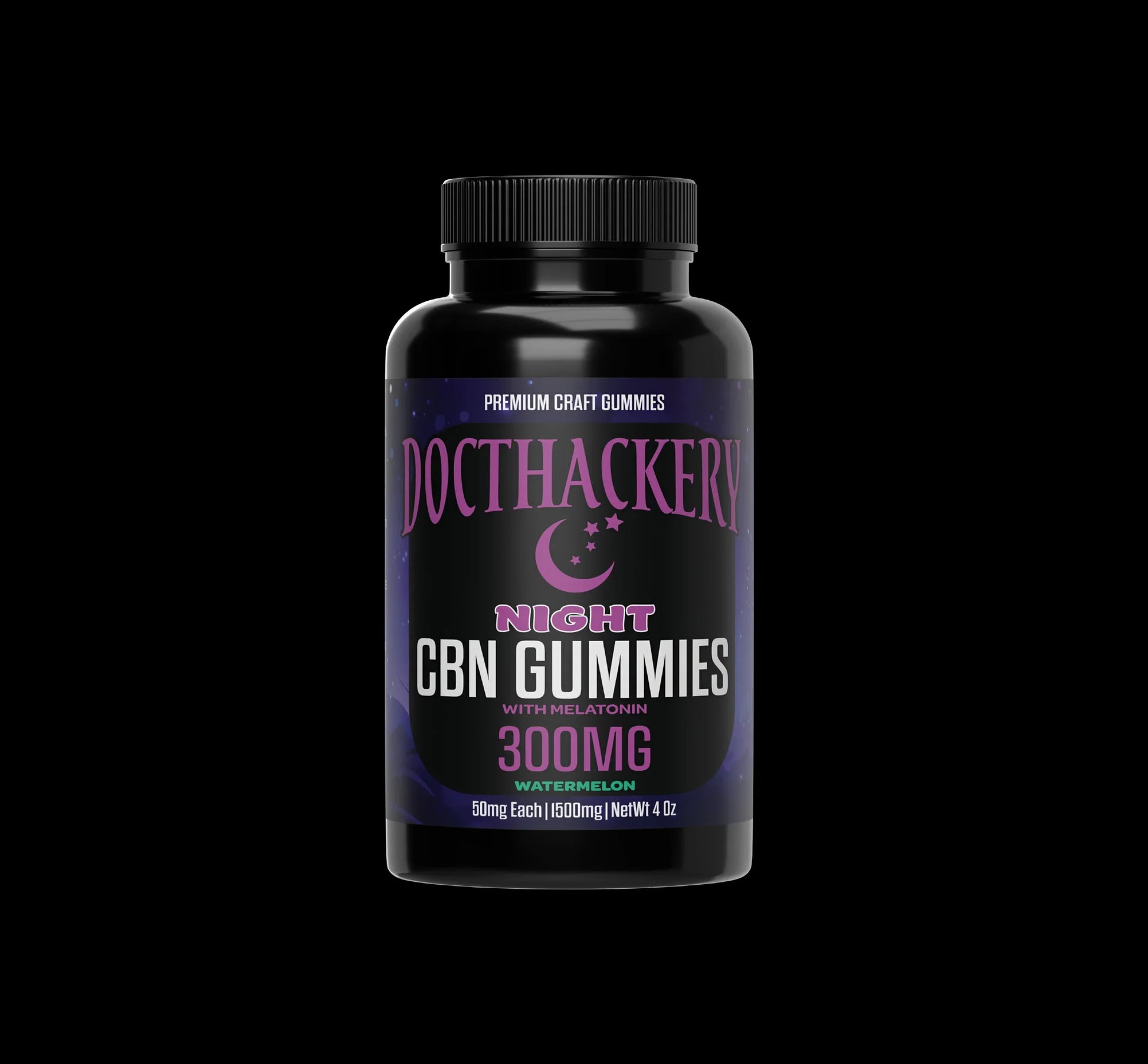 Docthackery Night CBN Gummies Watermelon 30ct
