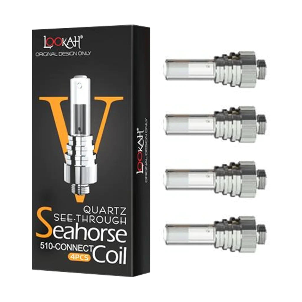 Lookah Seahorse V Quartz See Through | 4PC