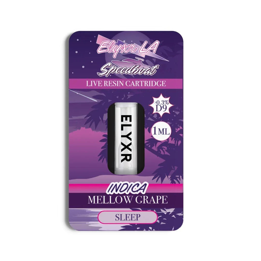 Elyxr La x Speedboat Live Resin | 1g | 1mL | Sleep with Packaging