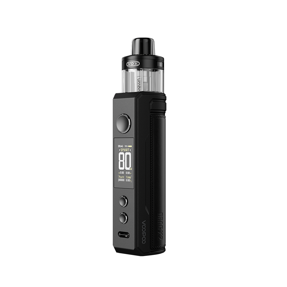 VooPoo Drag X2 Kit (Pod System) | Spray Black
