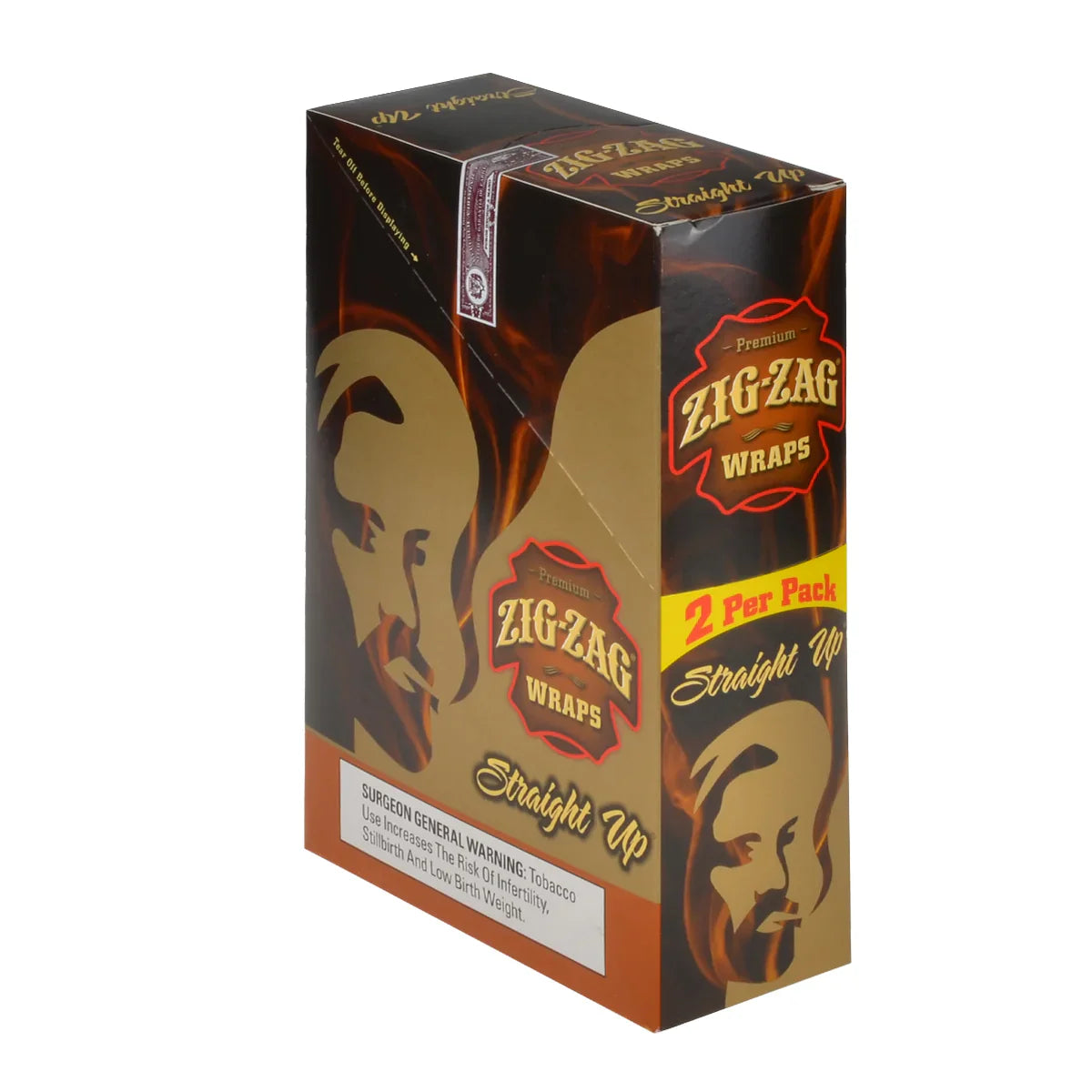 Zig-zag 2 Cigar cones | 25-pack | Straight Up with Packaging