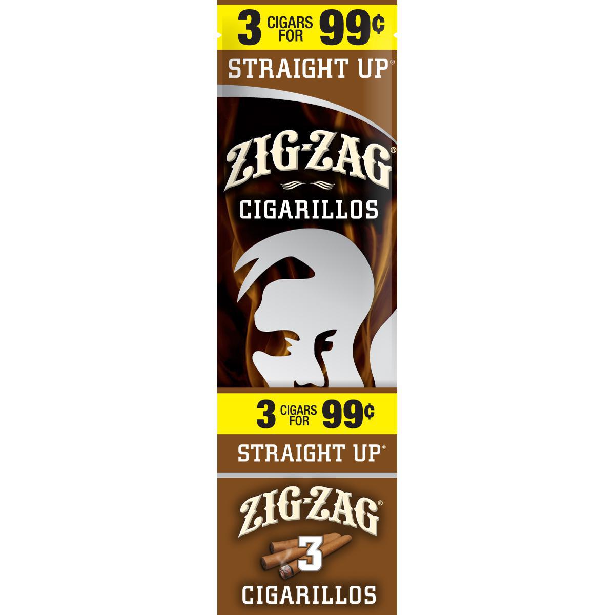 Zig-zag Cigarillos | Straight Up with Packaging