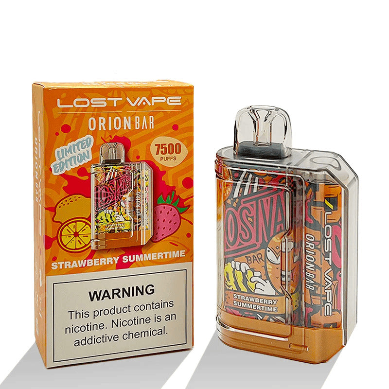 Orion Bar Disposable 7500 Puff 18mL 50mg | Strawberry Summertime