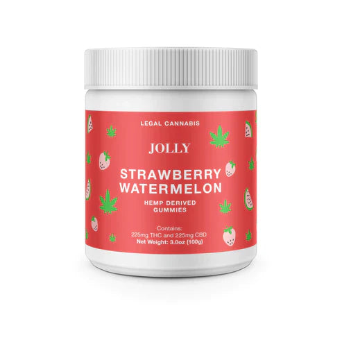Jolly Gummies 450mg | 15ct | Strawberry Watermelon