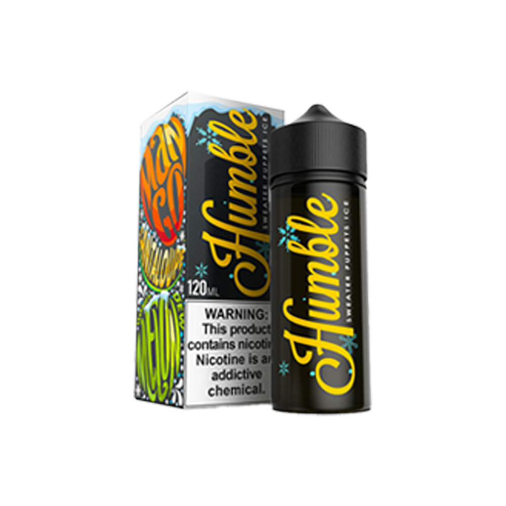 Humble TFN Series E-Liquid 120mL (Freebase) Sweater Puppets Ice with packaging