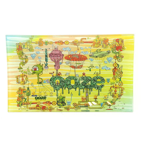 Ooze Glass Rolling Tray | Medium | The Worsk