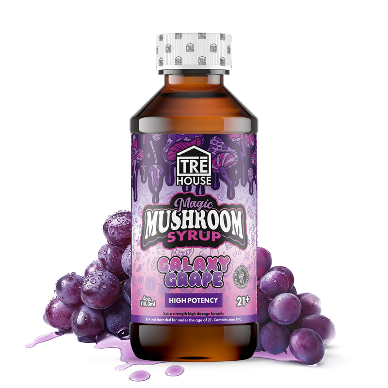 Tre House Magic Mushroom Syrup 6ct Galaxy Grape