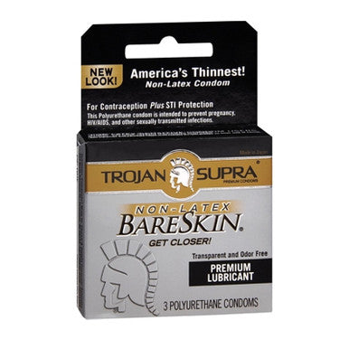 Trojan 6ct Bareskin Gray with Packaging