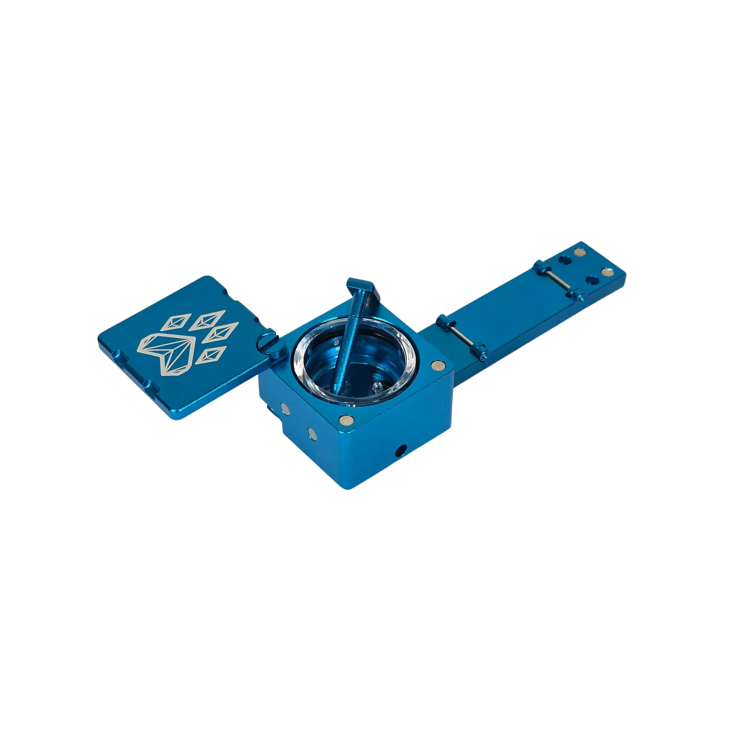 Wolf Scorpion Pipe Blue