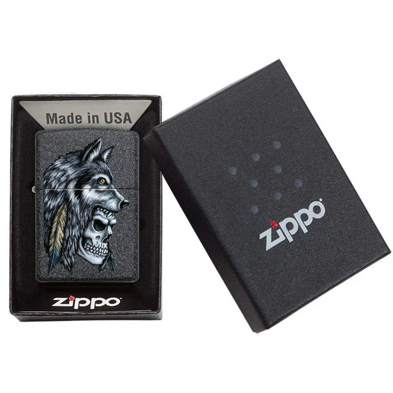 ZIPPO 29.95 Wolf Skull