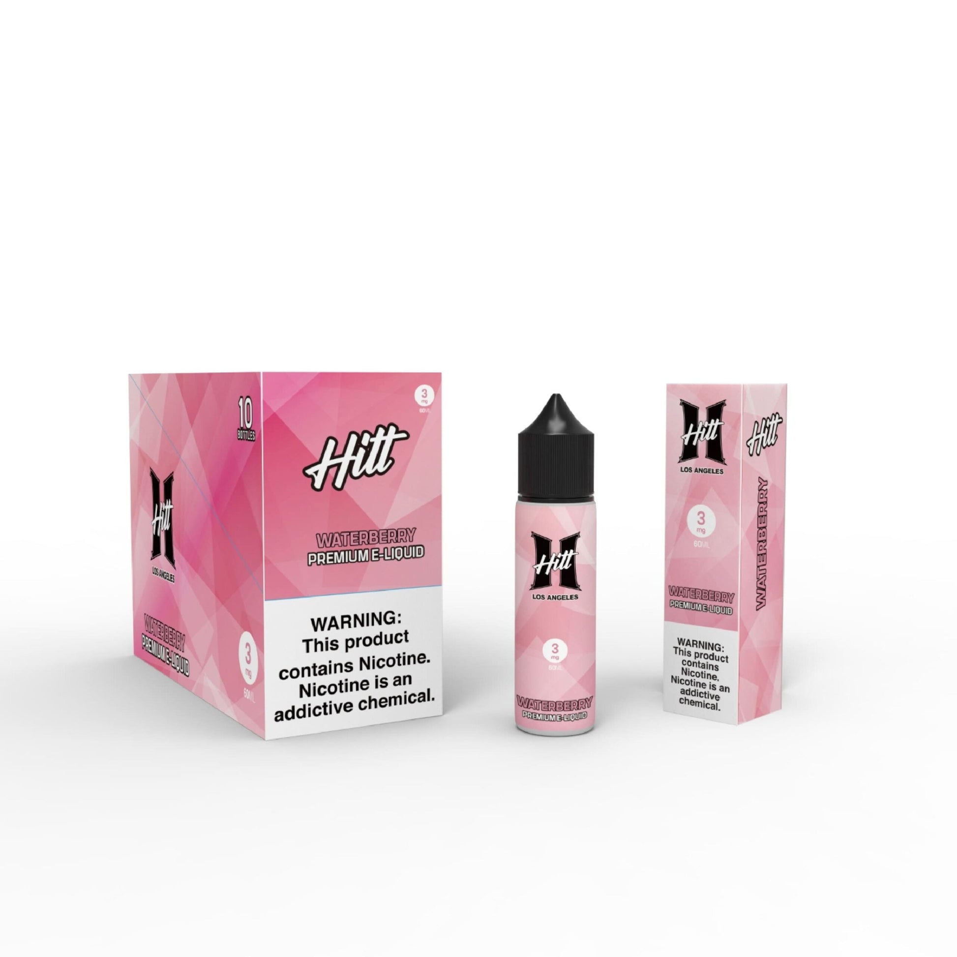Hitt Los Angeles 60mL (Freebase) | Waterberry with Packaging
