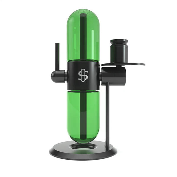 Stundenglass Single Glass Globe Green