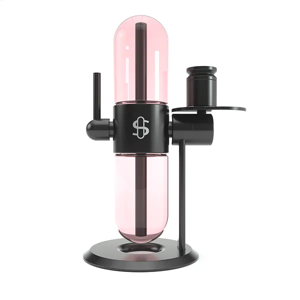 Stundenglass Single Glass Globe Pink