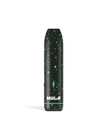 Wulf Lx Slim Dry Herb Vaporizer Black Green Spatter