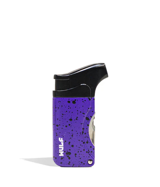 Wulf Omni Multi Dab Tool Torch Purple Black Spatter