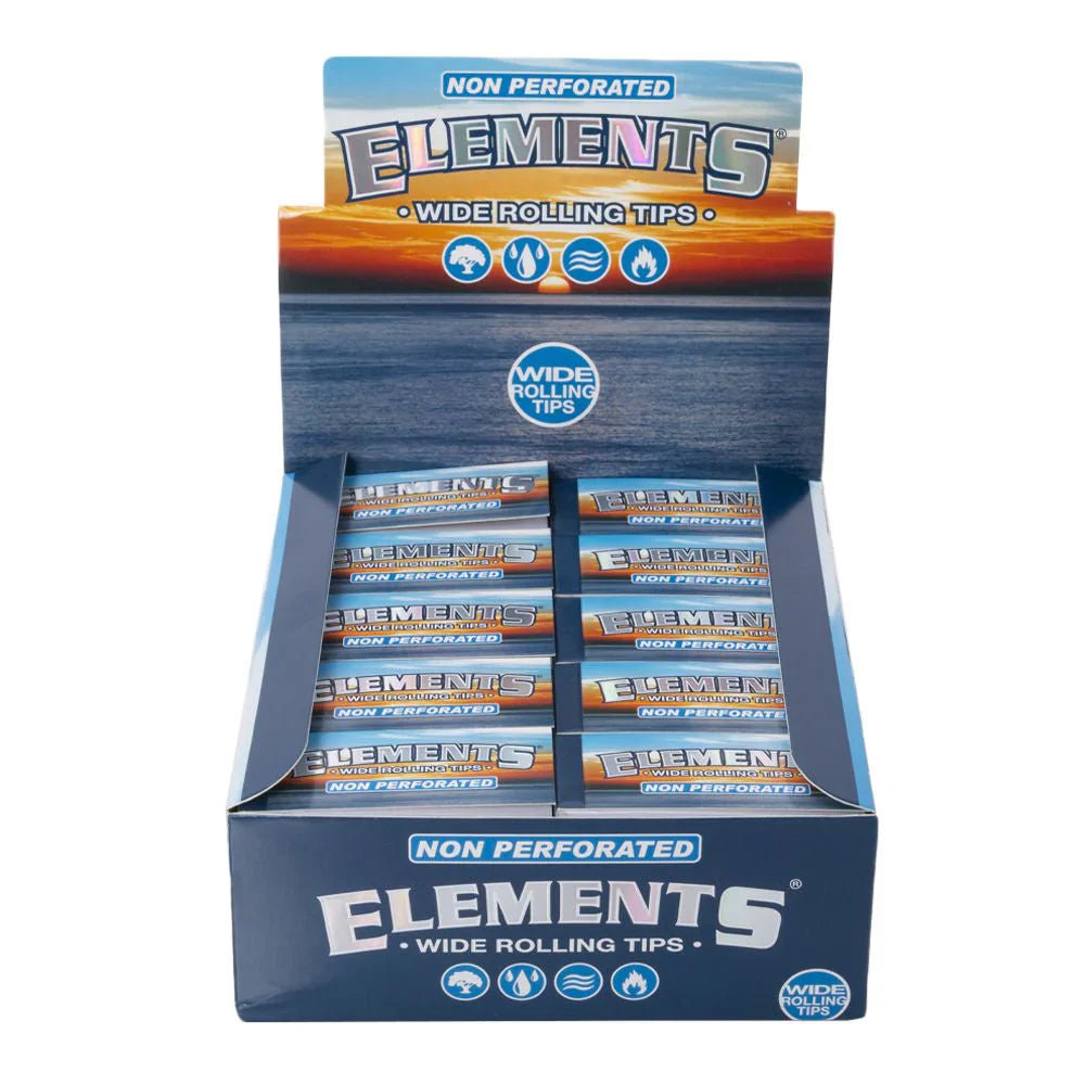 Elements Non Perforated Wide Tips with packaging