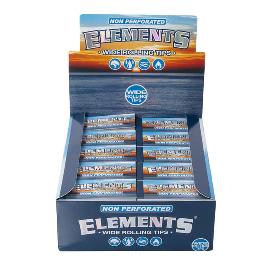 Elements Non Perforated Wide Tips with packaging