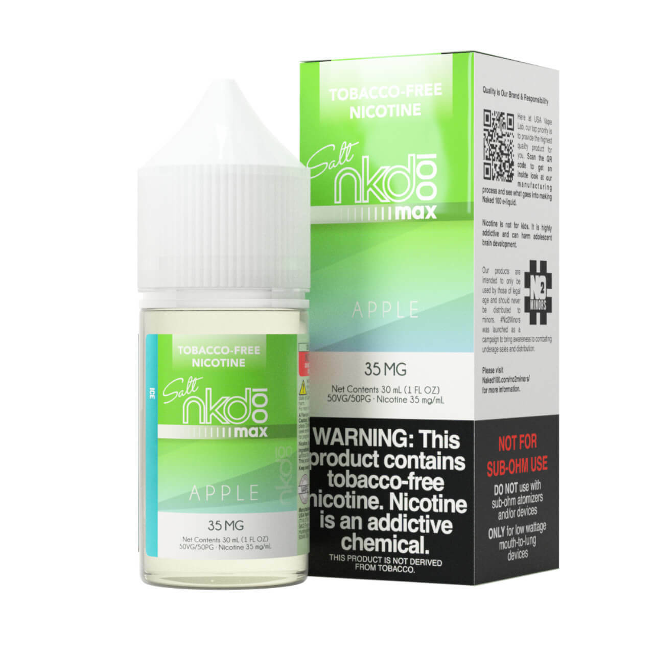 Naked MAX TFN Salt Series E-Liquid 30mL (Salt Nic) | 35mg