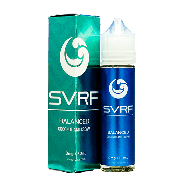 SVRF Series E-Liquid 60mL 0mg (Freebase)