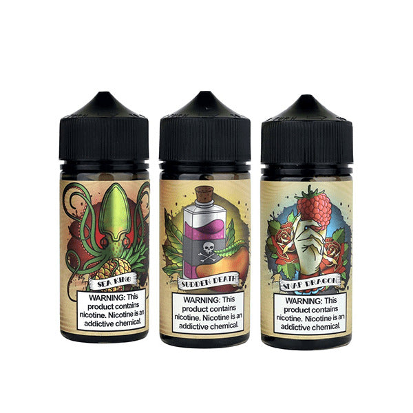 Bora Series E-Liquid 100mL 0mg (Freebase)