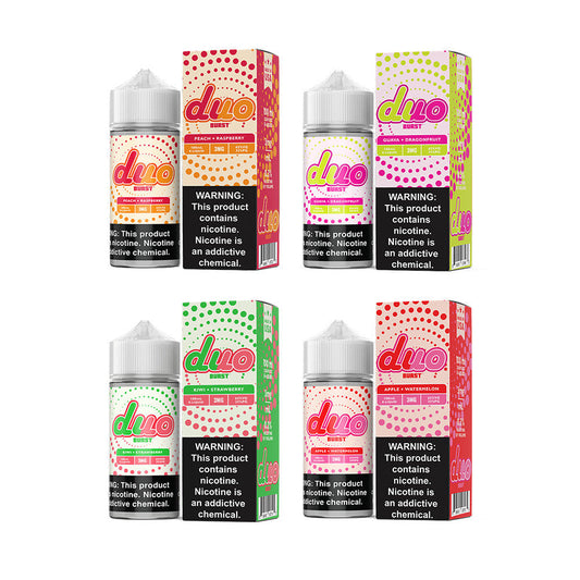 Burst Duo Series E-Liquid 100mL (Freebase) | 0mg