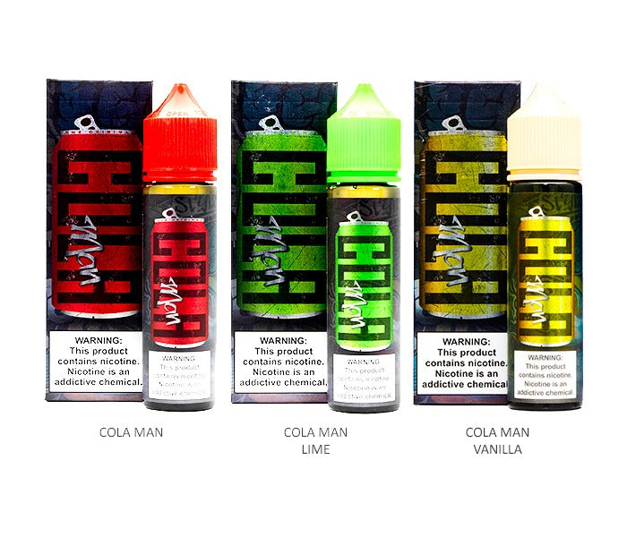 Cola Man Series E-Liquid 60mL (Freebase) | 0mg