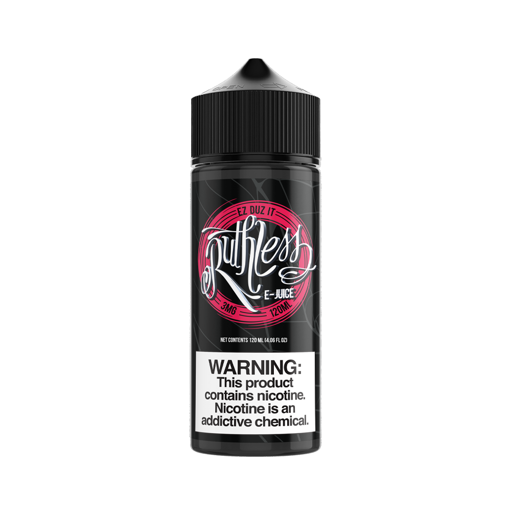 Ruthless Series E-Liquid 120mL 6mg (Freebase)