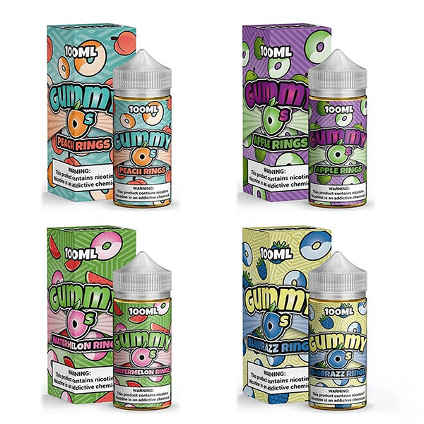 Gummy O’s Series E-Liquid 100mL (Freebase) | 0mg