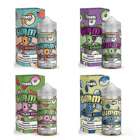 Gummy O’s Series E-Liquid 100mL (Freebase) | 3mg