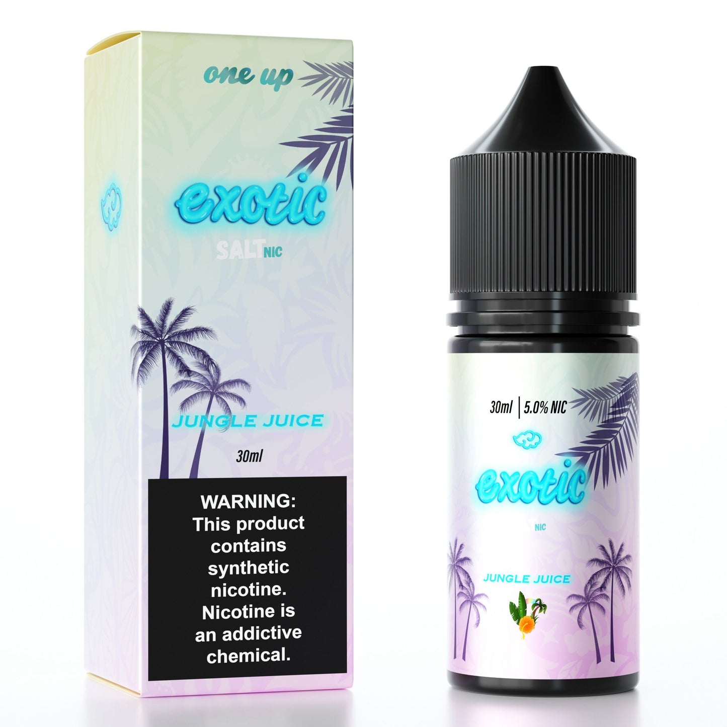 One Up TFN Salt Series E-Liquid 25mg | 30mL (Salt Nic) Jungle Juice With Packaging