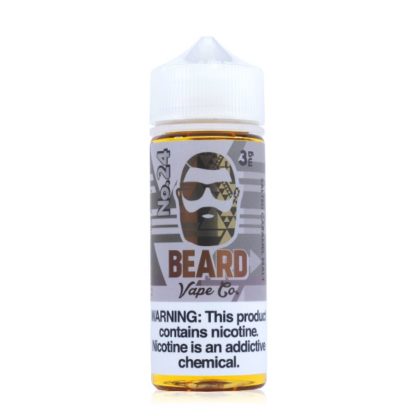 Beard Vape Co Series E-Liquid 120mL (Freebase) | 3mg No. 24