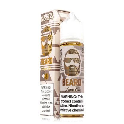 Beard Vape Co Series E-Liquid 60mL (Freebase) | 3mg No.24 with Packaging