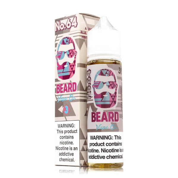 Beard Vape Co Series E-Liquid 60mL (Freebase) | 3mg No.64 with Packaging