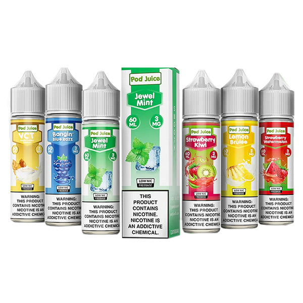 Pod Juice Series E-Liquid 60mL (Freebase) | 6mg