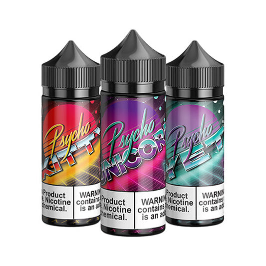 Puff Labs Psycho Series E-Liquid 100mL (Freebase) | 0mg